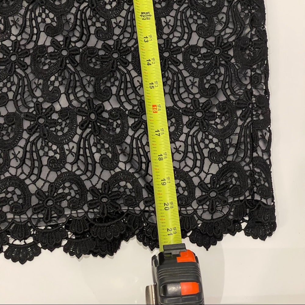 Ann Taylor NWOT lace lined Midi gorgeous Skirt. - Picture 5 of 6
